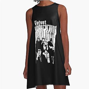 The Velvet Underground Vintage Warh Loureed Gif For Fan A-Line Dress