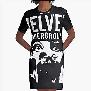 The Velvet Underground Andy Warhol Nico Classic T-Shirt Graphic T-Shirt Dress