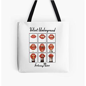 The Velvet Underground Rock Band, Velvet Underground Featuring Nico All Over Print Tote Bag