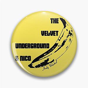 The Velvet Underground and Nico Stenciled Banana Pin