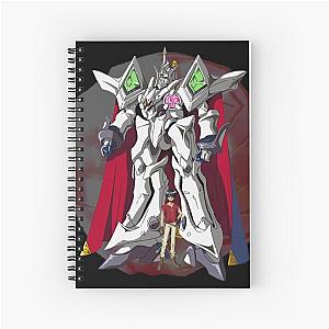 Van, Escaflowne and Dragon Heart - ORIGINAL by SillyFun.redbubble.com Spiral Notebook