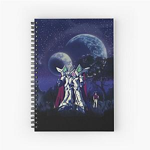 Escaflowne Night Scene, Gaea - ORIGINAL by SillyFun.redbubble.com Spiral Notebook