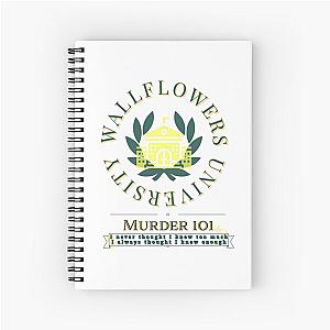 Wallflowers University Spiral Notebook