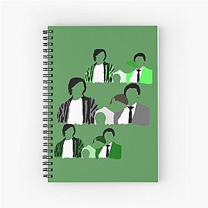 triple wallflowers Spiral Notebook