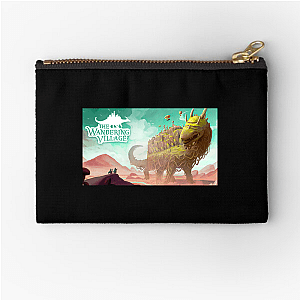 I Live on Onbu Now The Wandering Village Zipper Pouches