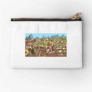 Built on the Back of Giants The Wandering Village Zipper Pouches