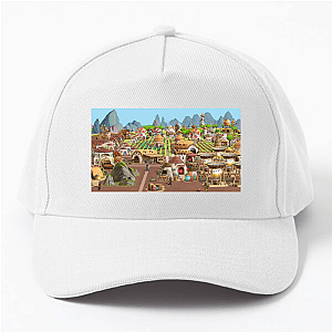 Built on the Back of Giants The Wandering Village Hats & Caps