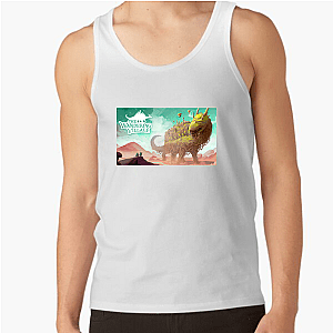 I Live on Onbu Now The Wandering Village Tank Tops