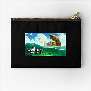 Grow, Wander, Survive The Wandering Village Zipper Pouches