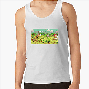 Nomad Life. Leaf Life. The Wandering Village Tank Tops