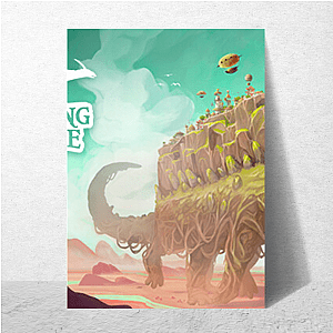 I Live on Onbu Now The Wandering Village Posters