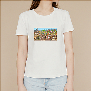 Built on the Back of Giants The Wandering Village T-Shirts