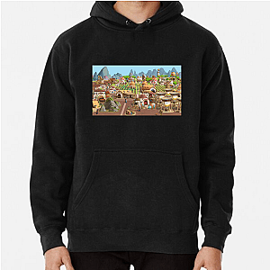 Built on the Back of Giants The Wandering Village Hoodies
