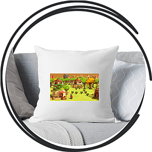 The Wandering Village Pillows Cover