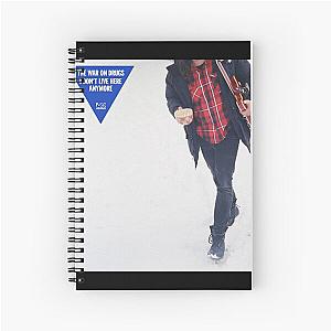 uya The War on 2022 Spiral Notebook