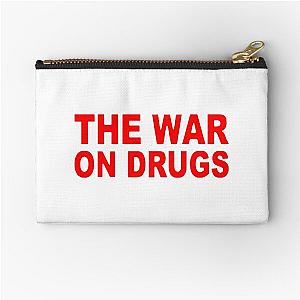 The war on drugs favorite zipper pouch