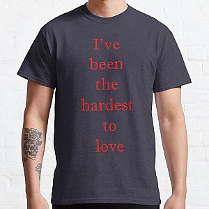 Hardest to love-The Weeknd Classic T-Shirt RB2104