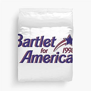 West Wing Retro Bartlet for America  Duvet Cover