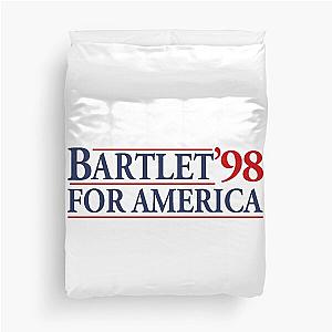 West Wing Bartlet For America 1998 T-ShirtWest Wing Bartlet For America 1998 Duvet Cover