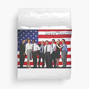 West Wing American Flag Duvet Cover