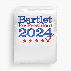 Bartlet for President 2024 Duvet Cover