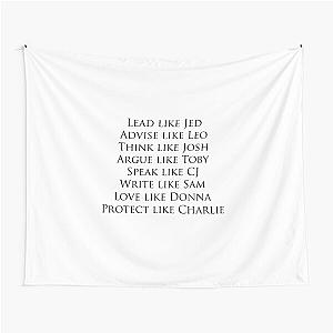 the west wing personalities Tapestry