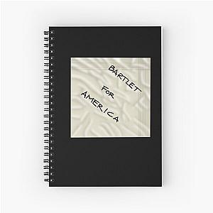 Bartlet For America Napkin Spiral Notebook