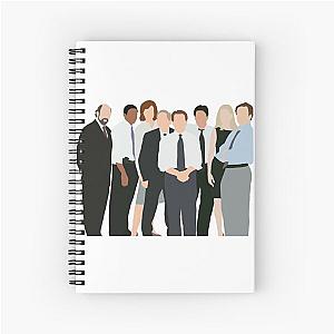 The West Wing Characters Silhouette Spiral Notebook