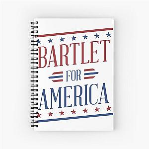 Bartlet For America 2 Spiral Notebook