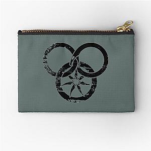 Wheel of Time Distressed Zipper Pouch