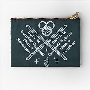 Wheel of Time Duty is Heavier Zipper Pouch