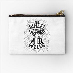 Moiraine Aes Sedai Quote Zipper Pouch - Wheel of Time Dark Letters