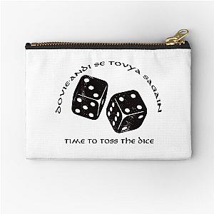 Wheel of Time Zipper Pouch - Time To Toss The Dice