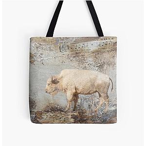 The Legend of the White Buffalo All Over Print Tote Bag