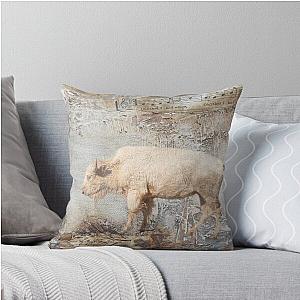 The Legend of the White Buffalo Throw Pillow