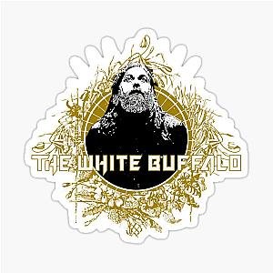 The White Musician Buffalo Sticker