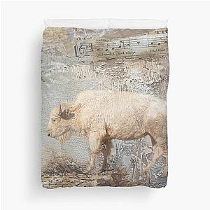 The Legend of the White Buffalo Duvet Cover