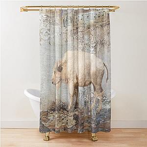 The Legend of the White Buffalo Shower Curtain