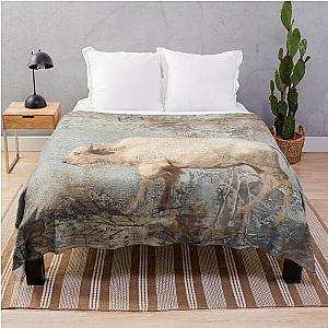 The Legend of the White Buffalo Throw Blanket