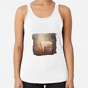 The Legend of the White Buffalo Racerback Tank Top