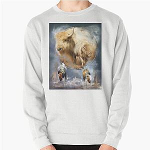 Dream Catcher Spirit Of The Buffalo Pullover Sweatshirt