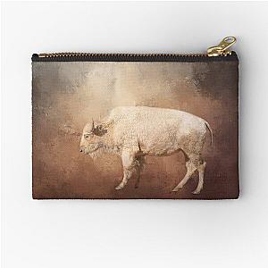 The Legend of a White Buffalo Zipper Pouch