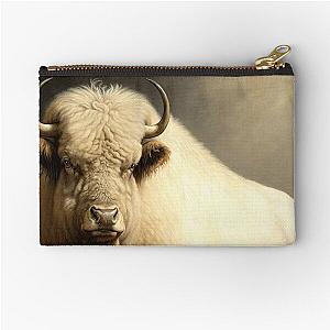 Fat White Buffalo God Zipper Pouch