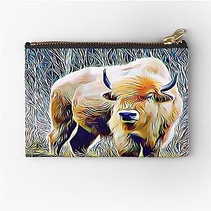 The White Buffalo Zipper Pouch