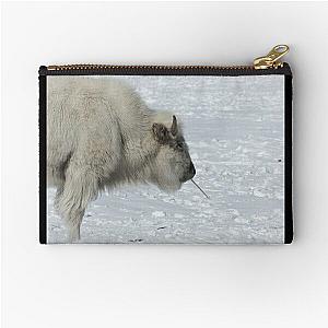 Sacred White Buffalo  Zipper Pouch