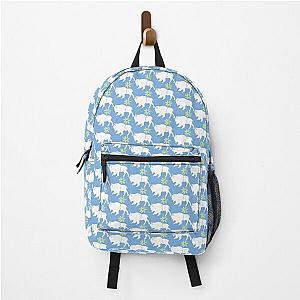 White Buffalo and Daisy Backpack