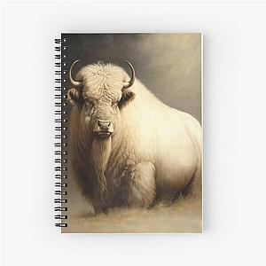 Fat White Buffalo God Spiral Notebook