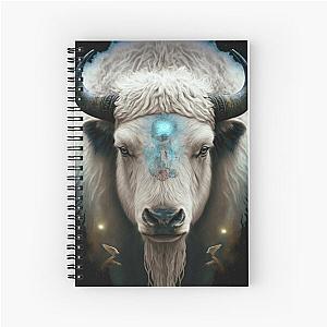 White Buffalo 2 Spiral Notebook