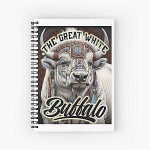 The Great White Buffalo;  Spiral Notebook