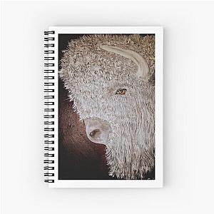 White Buffalo Spiral Notebook